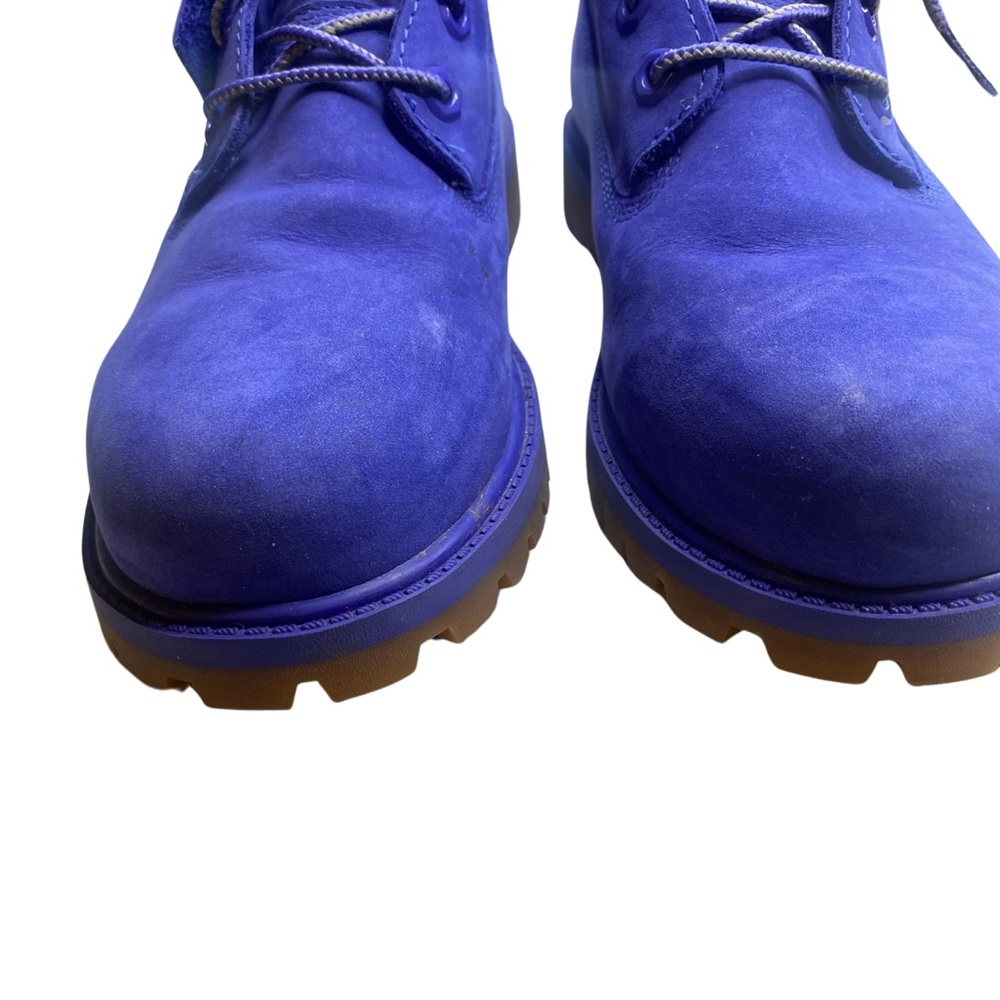 Royal Blue Timberland Premium  6inch Waterproof  Boots Women’s size 6 - Picture 8 of 11